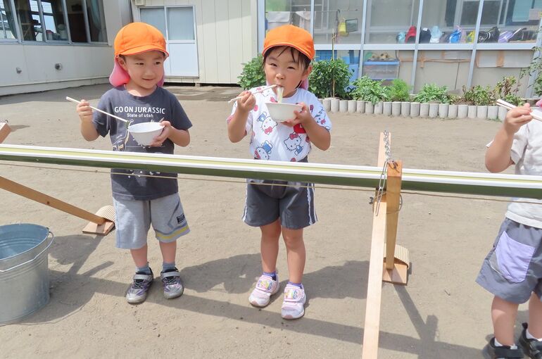 ながしそうめん　さき