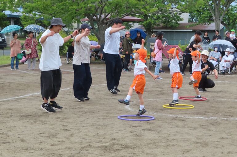 4歳児親子