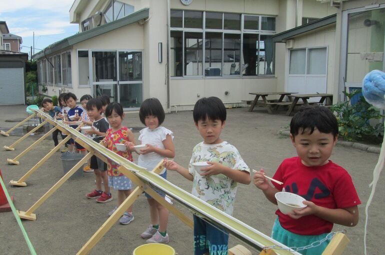 流しそうめん２