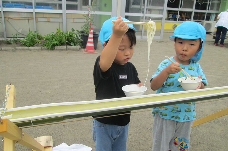 流しそうめん３