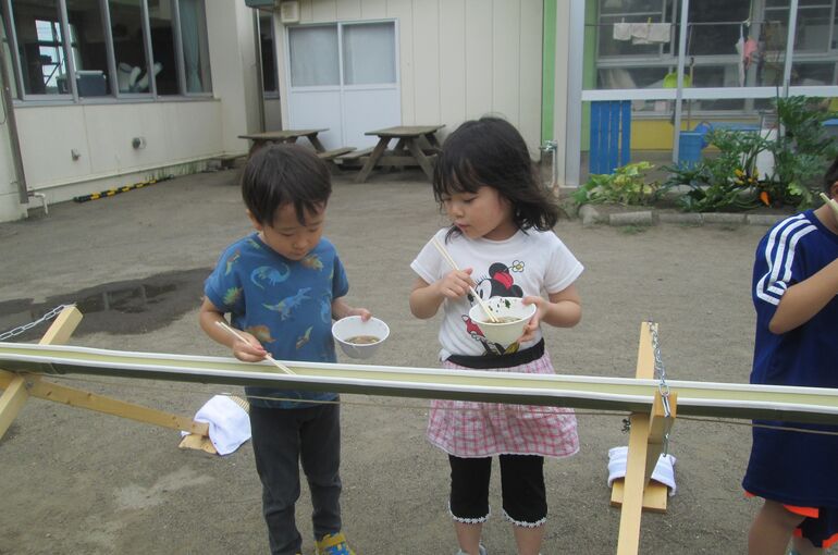 流しそうめん４