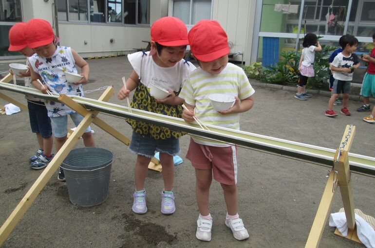 流しそうめん５